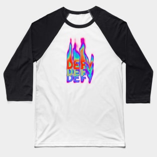 Psychedelic Art Baseball T-Shirt